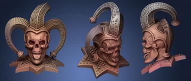 3D model jester head (STL)